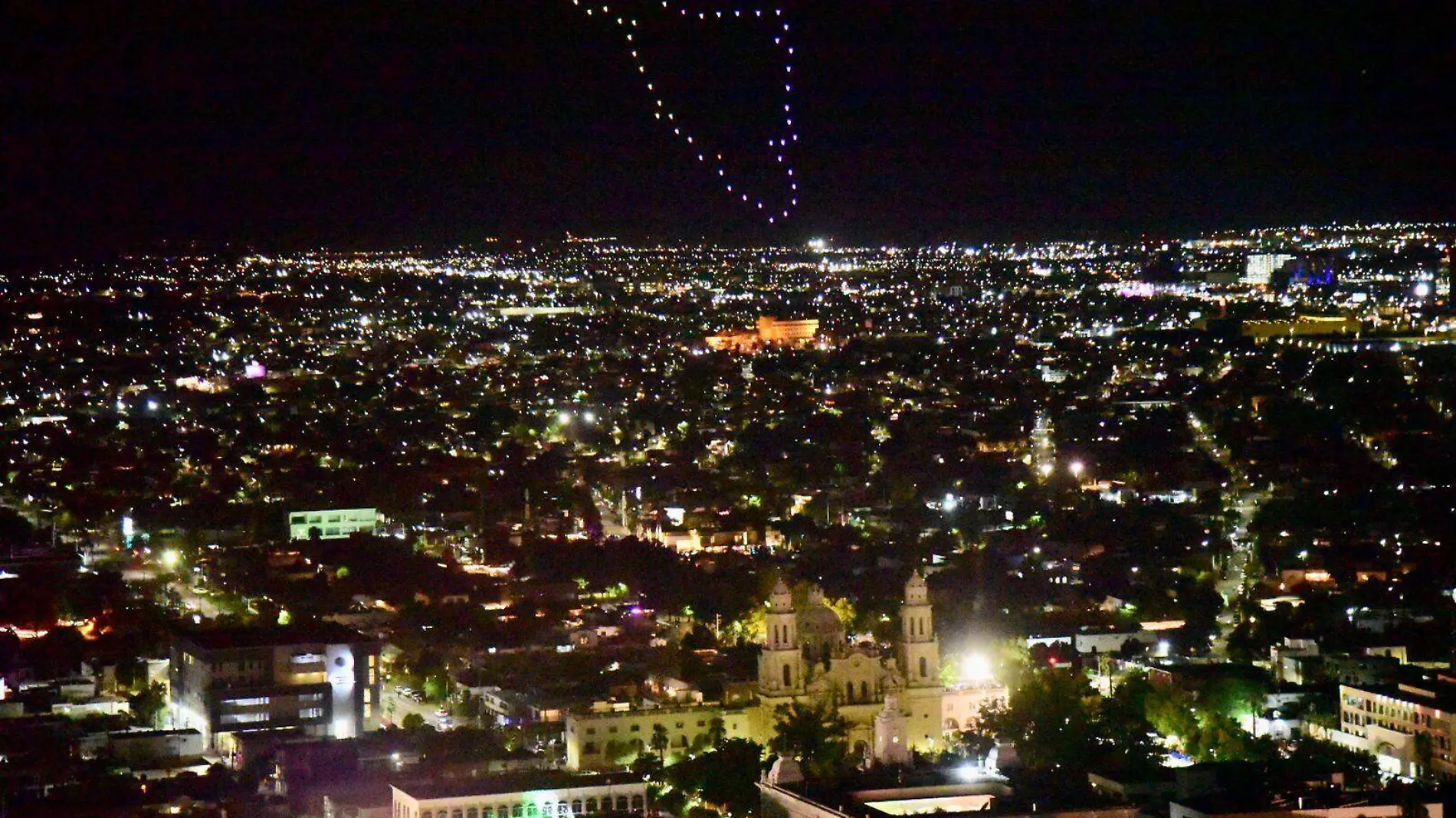 drones en El Grito de Independencia 